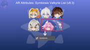 List of AR Valkyries (v8.3) (Symb)