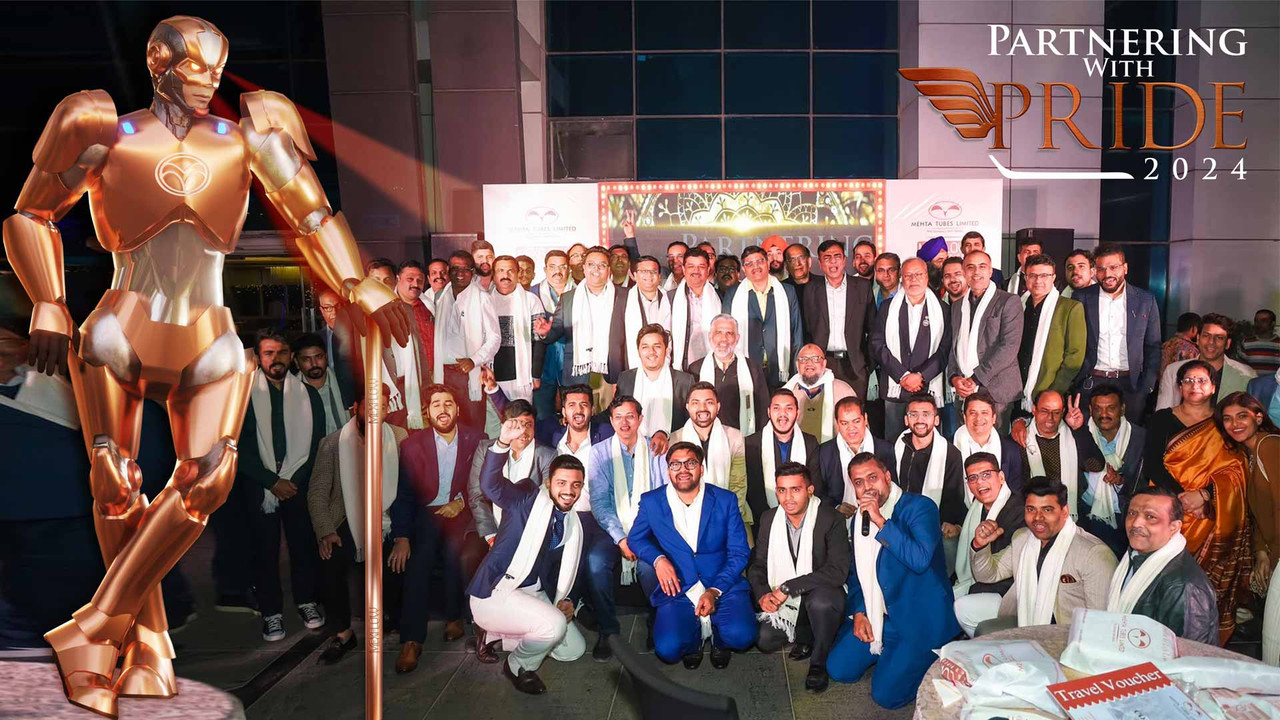 Mehta Tubes Ltd Team at the event