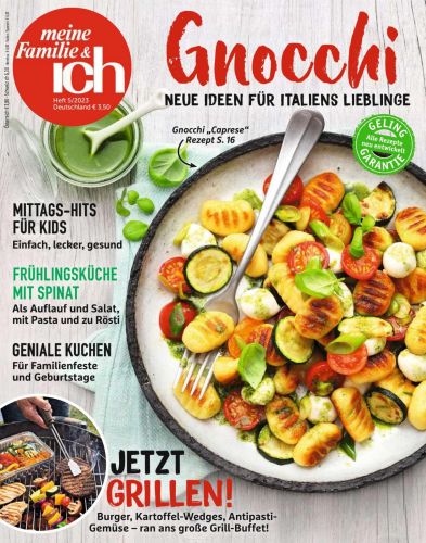 Cover: Meine Familie und ich Kochmagazin Mai No 05 2023