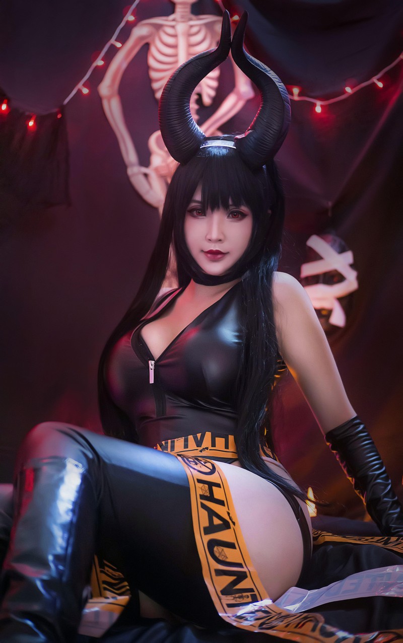 Hana Bunny 恶魔少女 Cosplay写真｜Demon Girl 高清图片合集[8P-18.3M]插图6