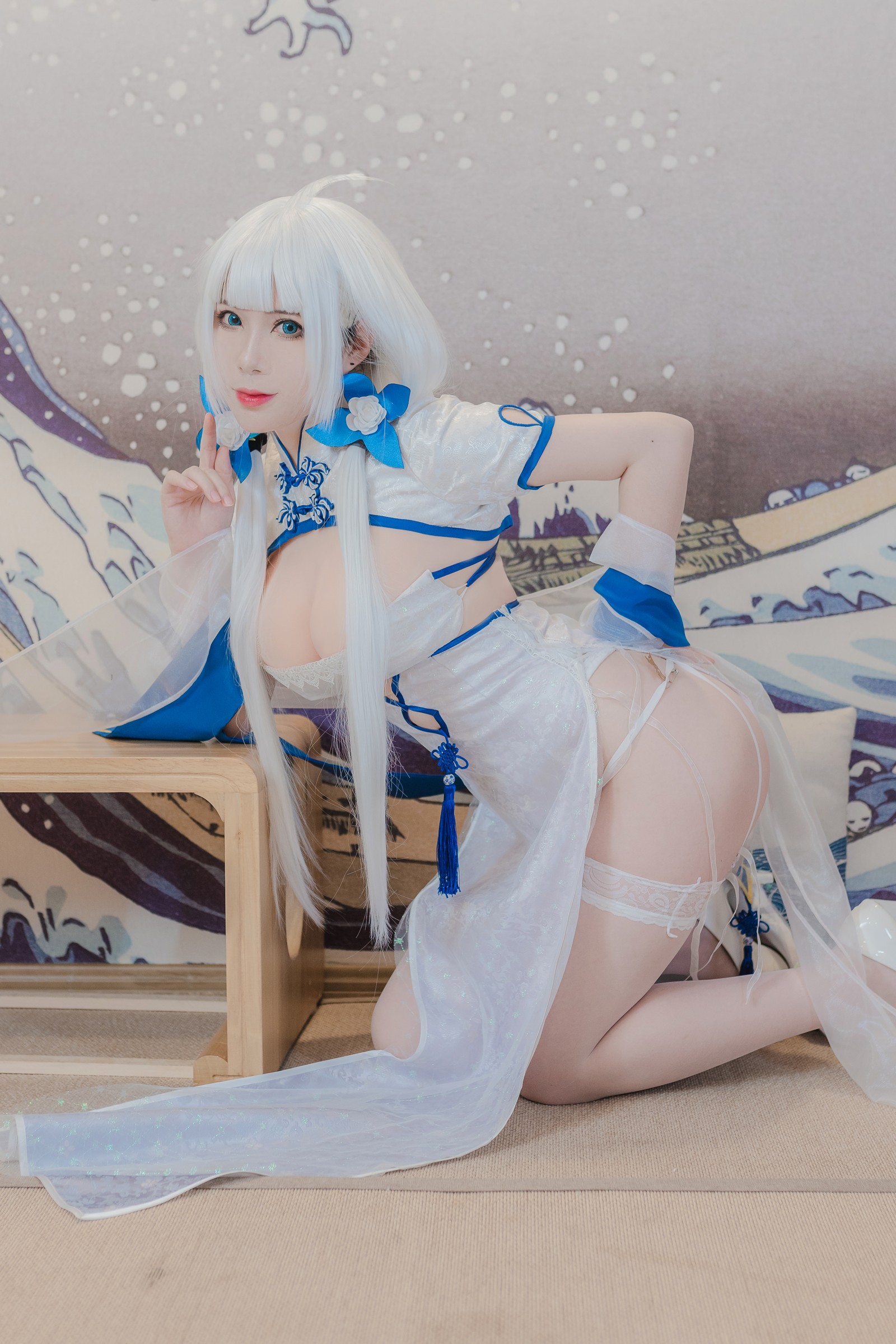 羊大真人 – 钟情春日 Cosplay 高清写真集（19P-181.8MB）清新治愈风插图1