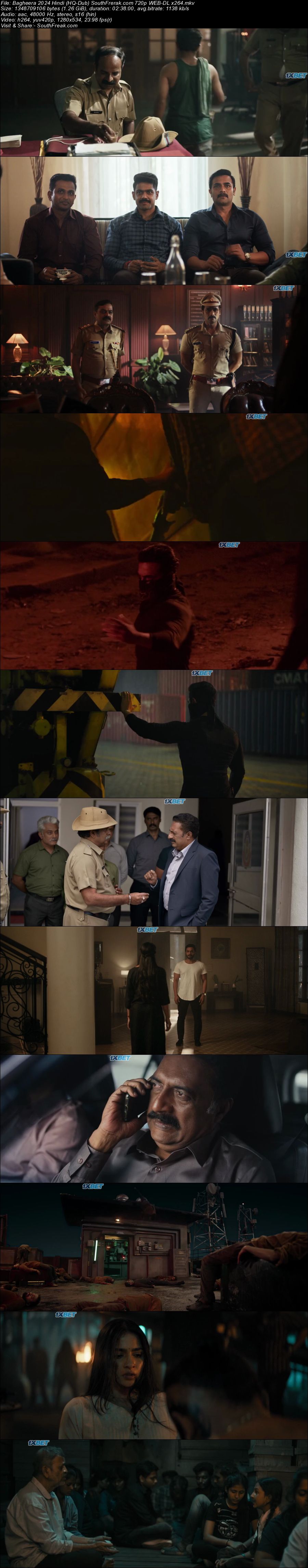 Bagheera 2024 Hindi HQ Dub South Frerak com 720p WEB DL - hdhubflix, hubflix, hdmovieshub, allmovieshub