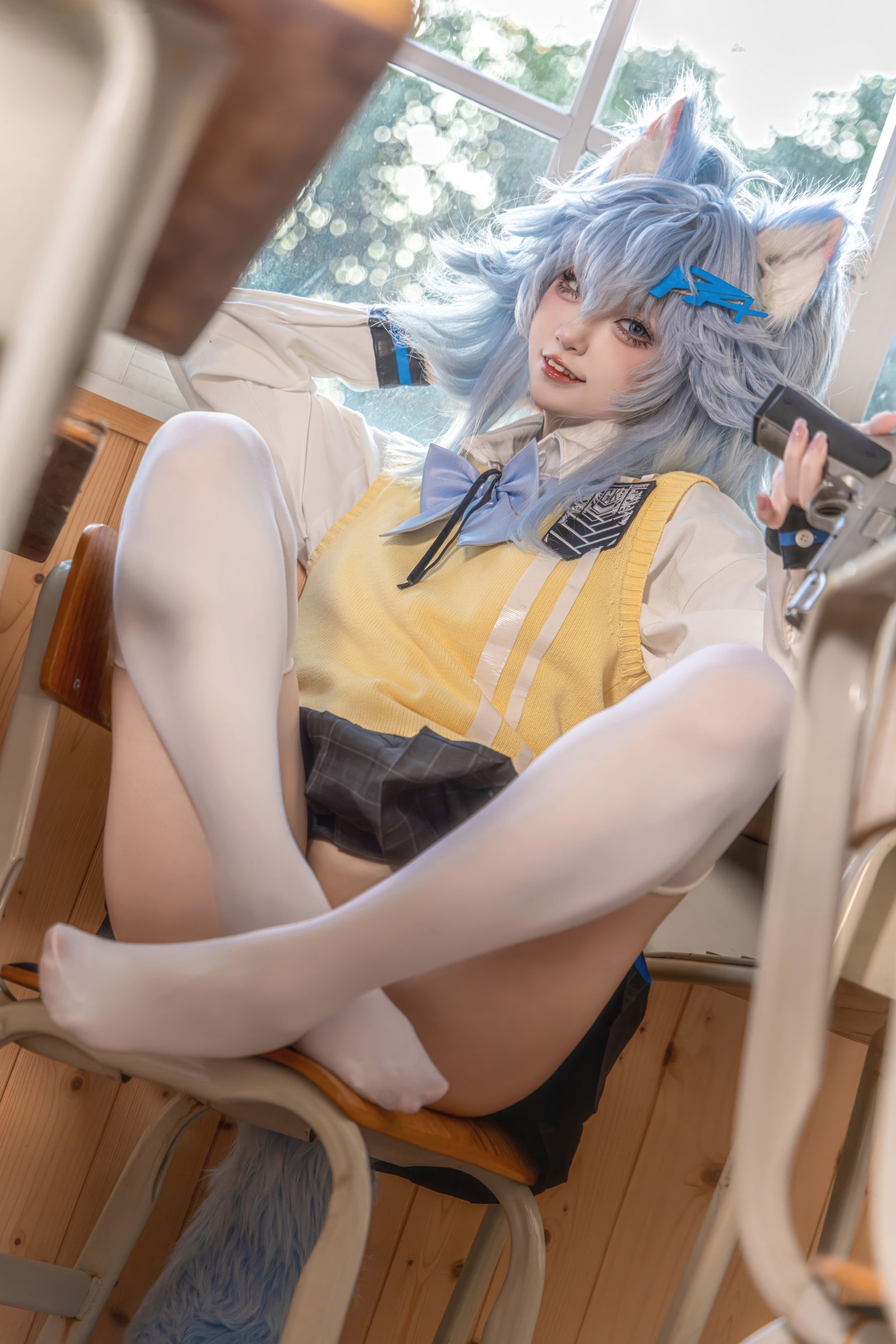 纸悦Etsu_ko《少女前线 PA-15》高校心跳物语 Cosplay 套图[51P-385M]插图5