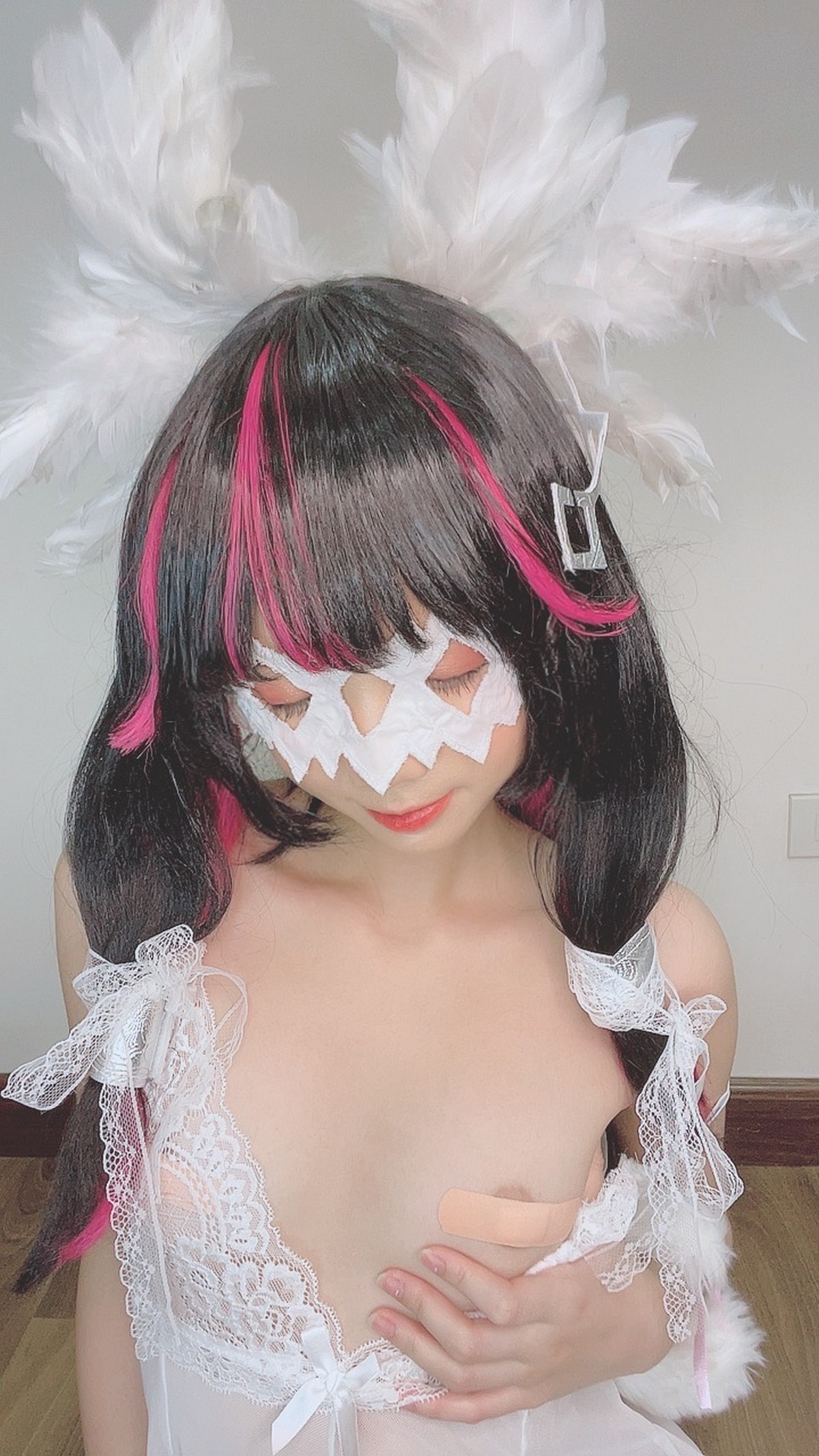 PoppaChan Columbina Cosplay Set (Genshin Impact Fatui) – 146 Photos 346MB插图6