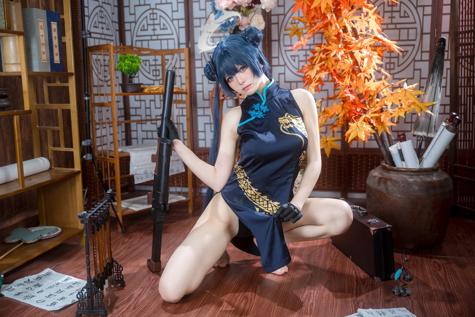 九柒喵 – 碧蓝档案 妃咲 Cos 高分辨率写真（28P-137M）蓝档案角色合集插图1