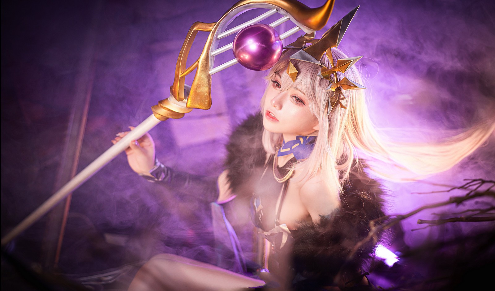 六二二同学 方舟圣女 Cosplay 写真集｜明日方舟风格摄影（13P｜23MB）插图4