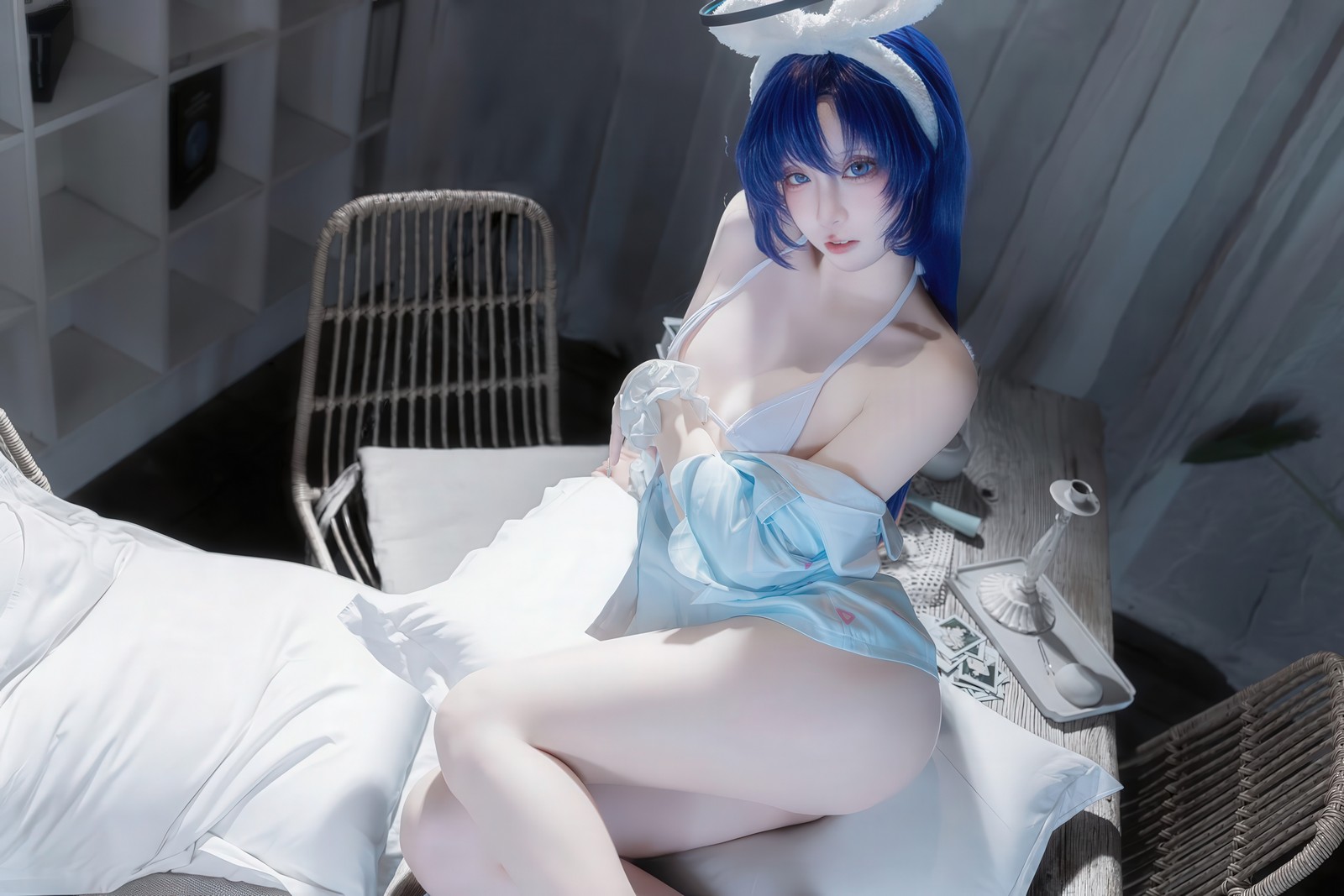 喜欢爱理吗写真集：优香睡衣高清套图在线浏览（35P-125.3M）插图7