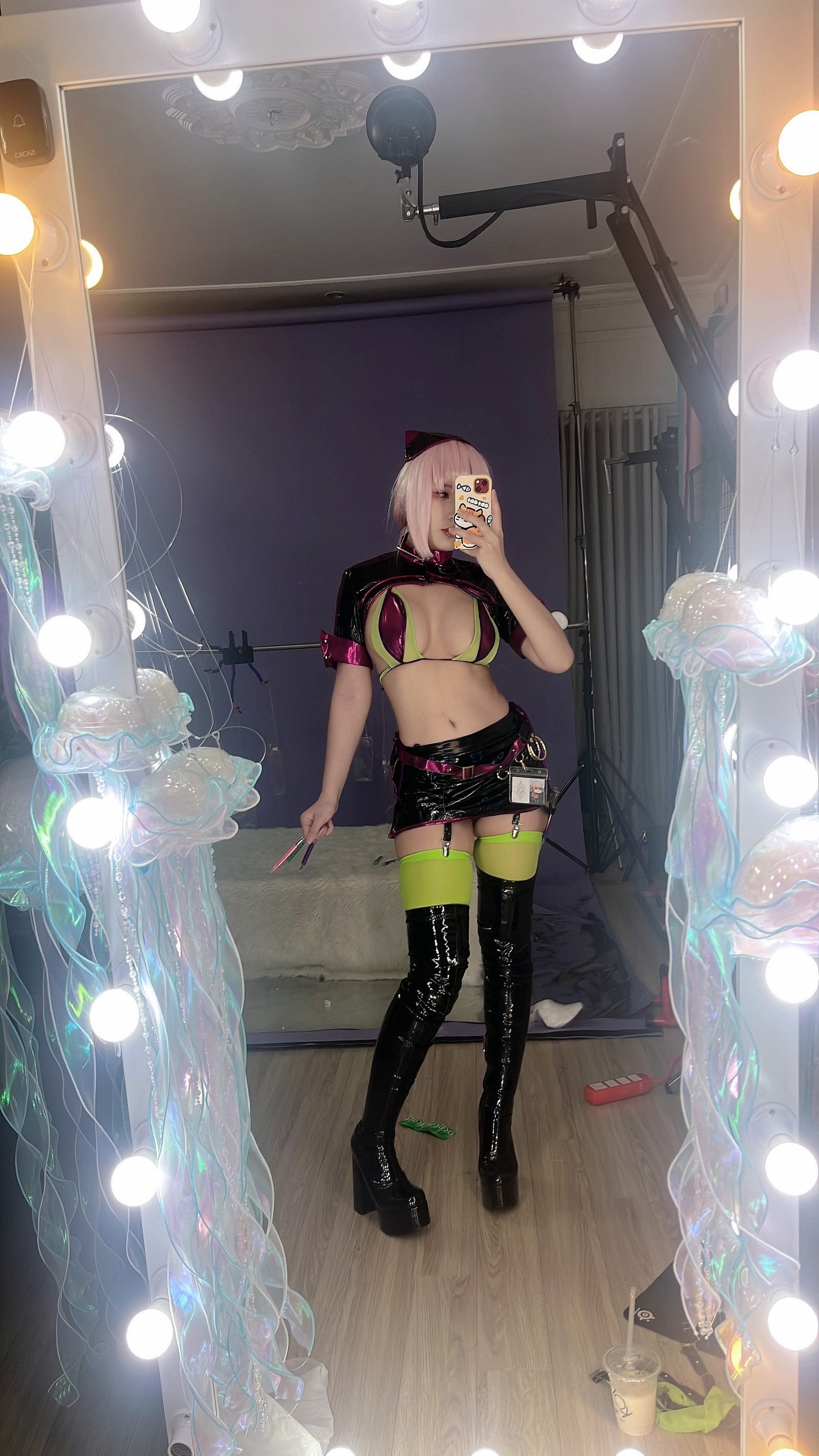Puy Puy – 南丁格尔 万圣礼装 Nightingale Cosplay 写真视频（100P+8V-1.04GB）FGO插图1