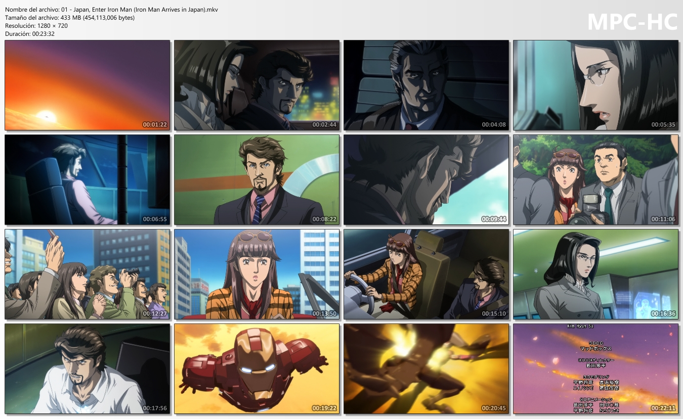 Marvel Anime (Madhouse Universe) [Series + Peliculas] (720p)