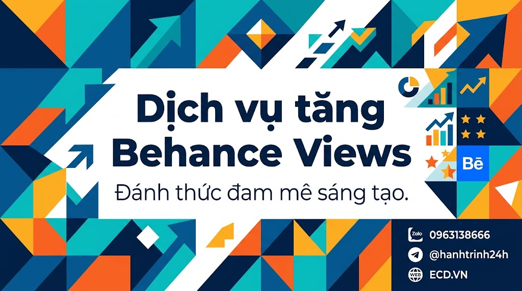 dịch vụ tăng behance views thật