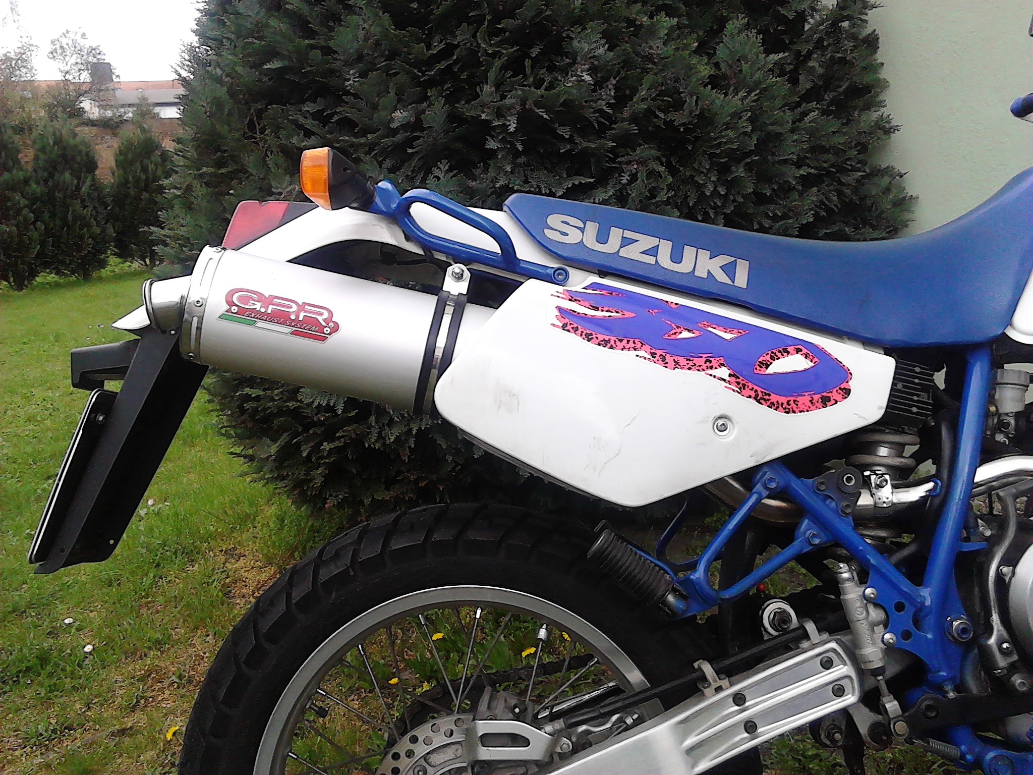 GPR Schalld�mpfer f�r DR 350 Silverline