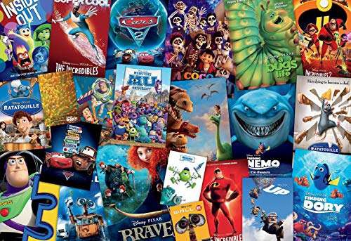 Amazon: Disney/Pixar - Pósteres de película - Rompecabezas de 2000 Piezas 