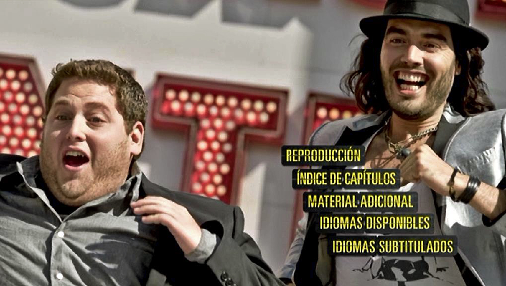 GET HIM TO THE GREEK MENU - Todo sobre mi desmadre (Get Him to the Greek) [2010] [Comedia] [DVD9] [PAL] [Leng. ESP/ENG] [Subt. Multi]