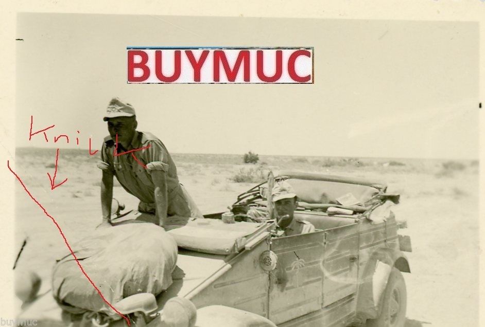 FOTO AFRIKA CORPS VW KÜBELWAGEN KFZ CAR AFRICA 2