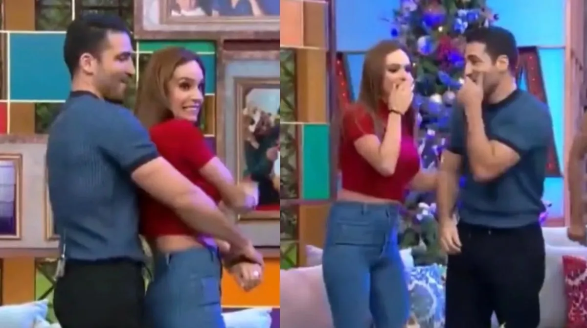 Reviven video de Tania Rincón siendo acosada en pleno programa en vivo