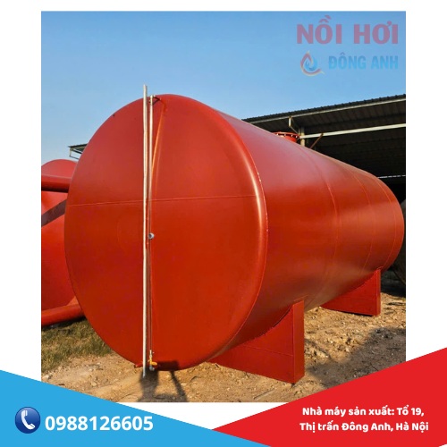bồn sắt chứa dầu 11m3