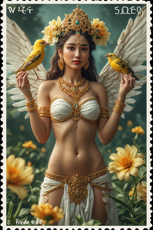 the-goddess-mahavira-stamp-bes-(89)
