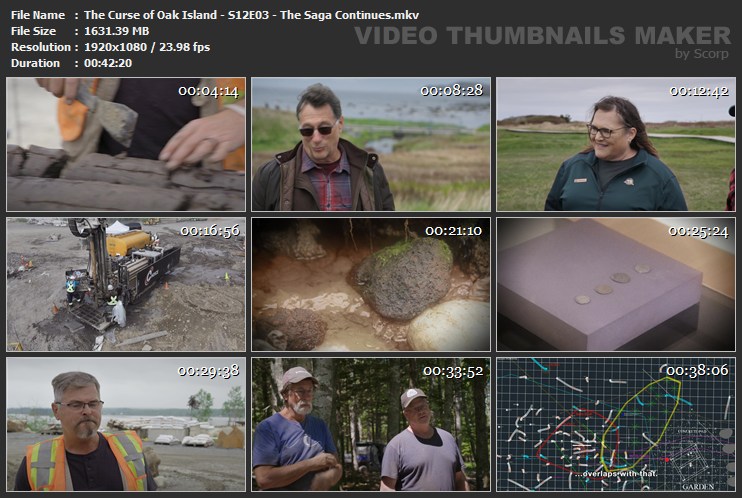 The Curse of Oak Island - S12E03 - The Saga Continues.mkv