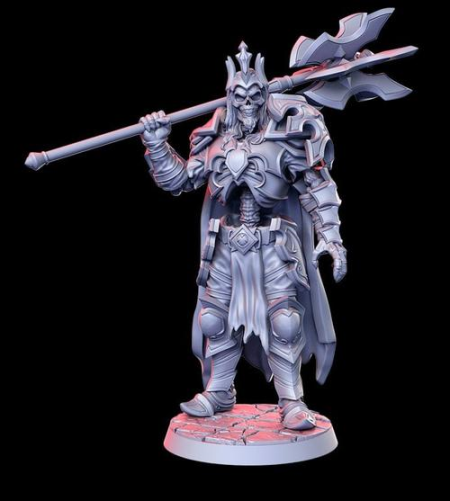 Okharon (undead warrior king) – 3D Print