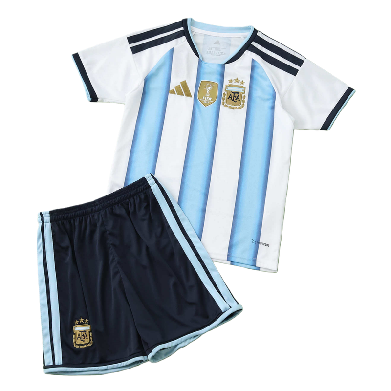 2026 FIFA World Cup Argentina home Kids kit