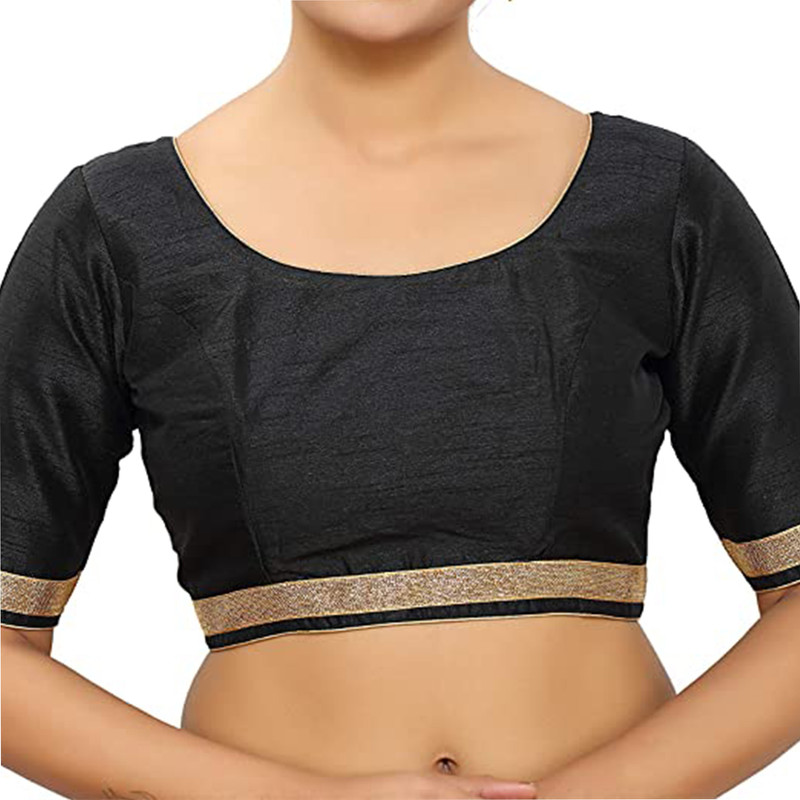 Women’s Readymade Blouse Non Padded Stiched Crop Top Wedding Party Lehega Choli