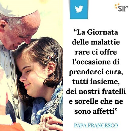 Malattie rare: card. Turkson, “prendersi cura dei malati facendoli sentire parte dinamica della società” dans Articoli di Giornali e News Tweet-Papa