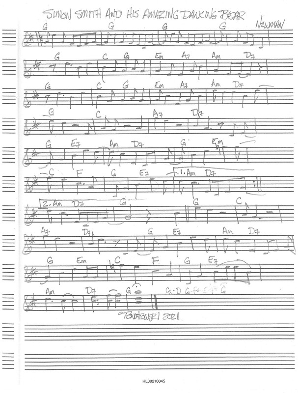 Simon Smith and His Amazing Dancing Bear (as performed)