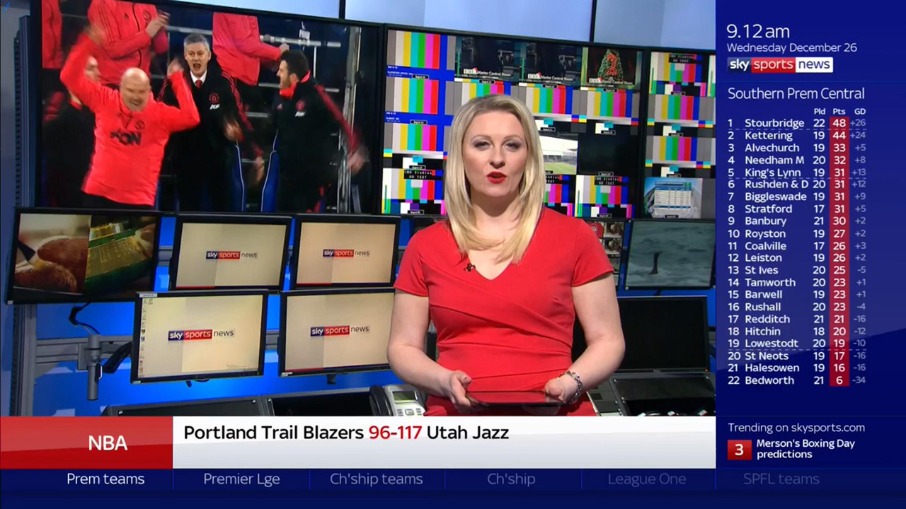 26 December - 09.00.00 - Good Morning Sports Fans. Round-up of t