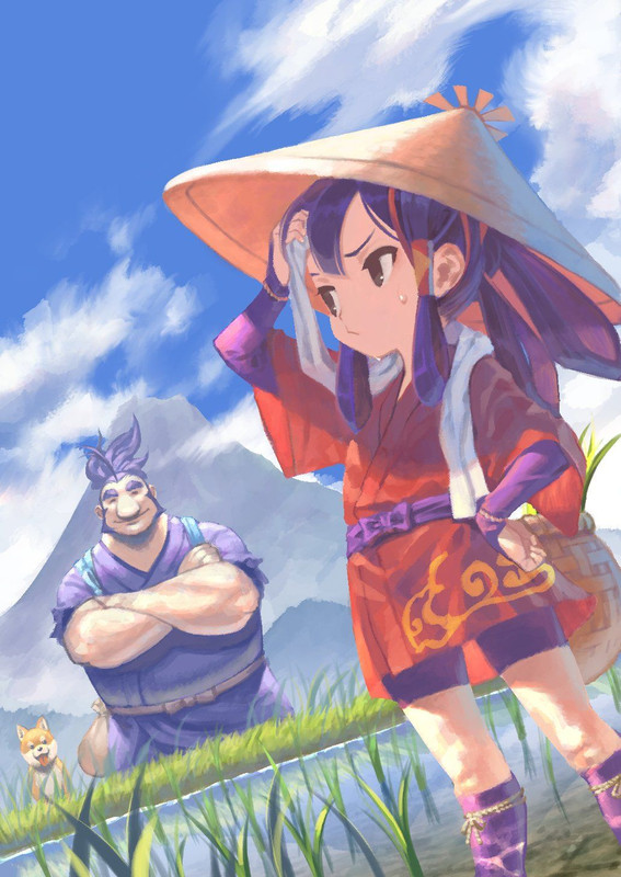 sakuna-hime-and-tauemon-tensui-no-sakuna-hime-drawn-by-k6-c03bd29b5a4a55512cb9c523d8f63b50-1