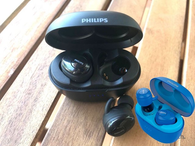 Fone de Ouvido Bluetooth Philips Upbeat – SHB2505BL/10 TWS Intra-auricular com Microfone Azul