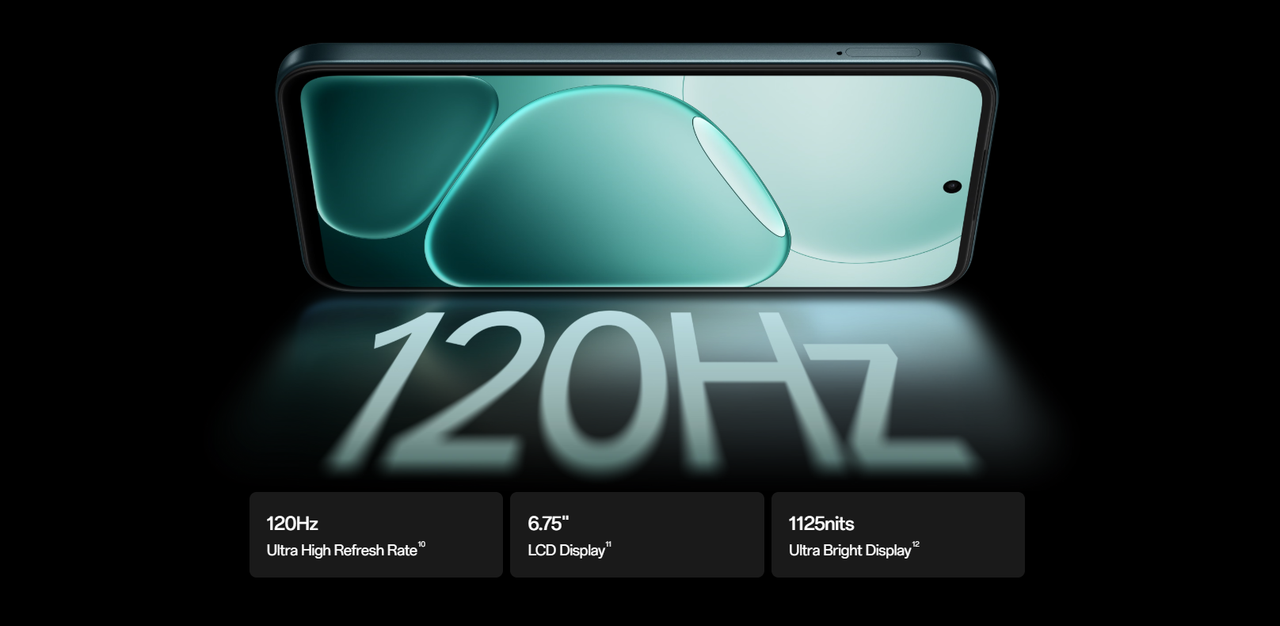 120Hz Ultra Bright Display