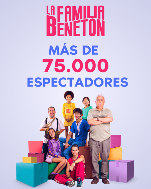 “LA FAMILIA BENETÓN” HA SIDO VISTA POR MÁS DE 75.000 ESPECTADORES EN SU PRIMER FIN DE SEMANA EN CINES