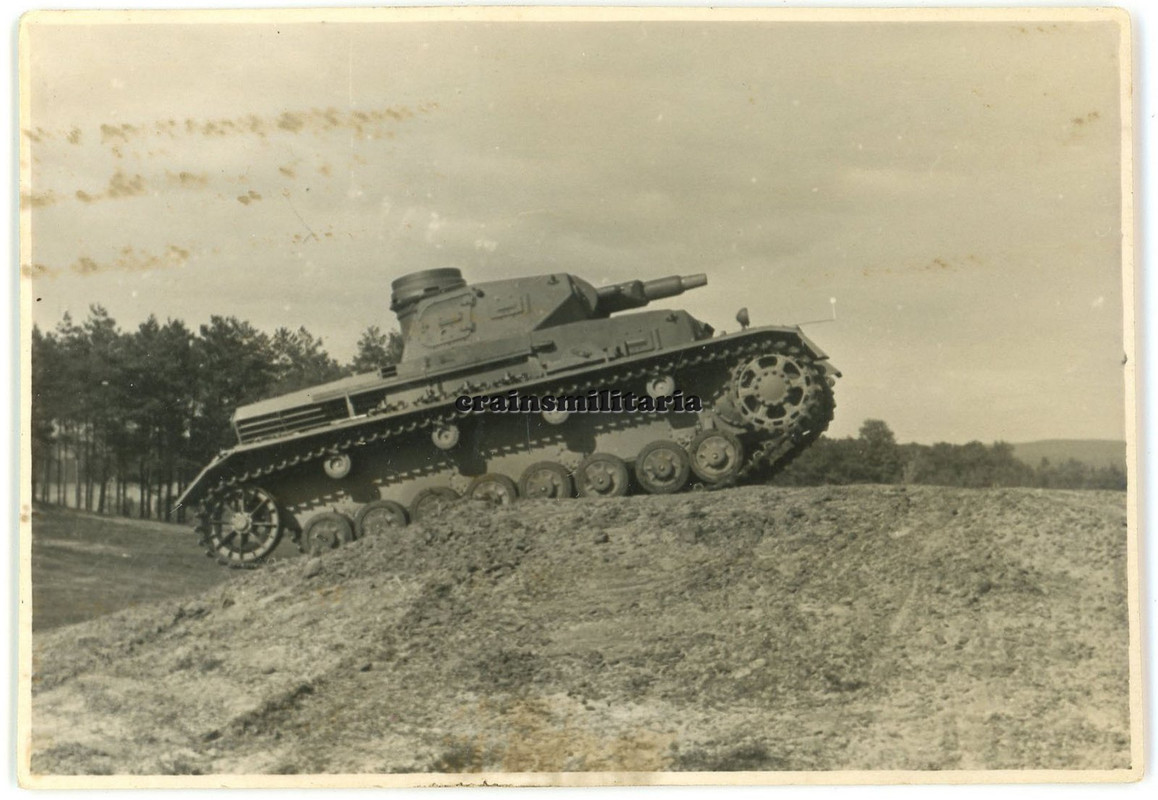 Orig. Foto Panzer IV Tank bei Manöver (5)