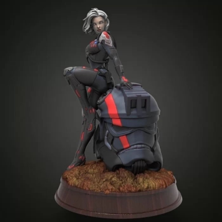 Beautiful StarWars Girl 2 – 3D Print Model