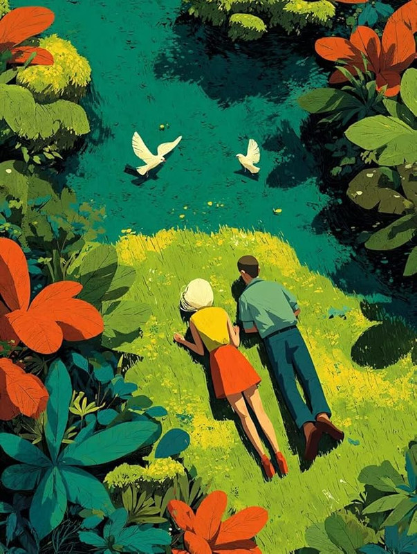 Elegant women s adult puzzle art set vibrant beginner puzzle art set with plants stunning full pat