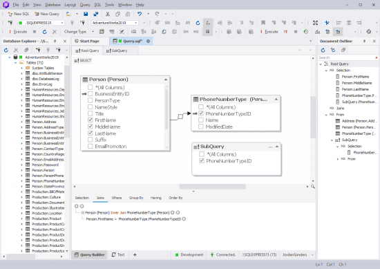 dbForge Query Builder for SQL Server 4.2.22