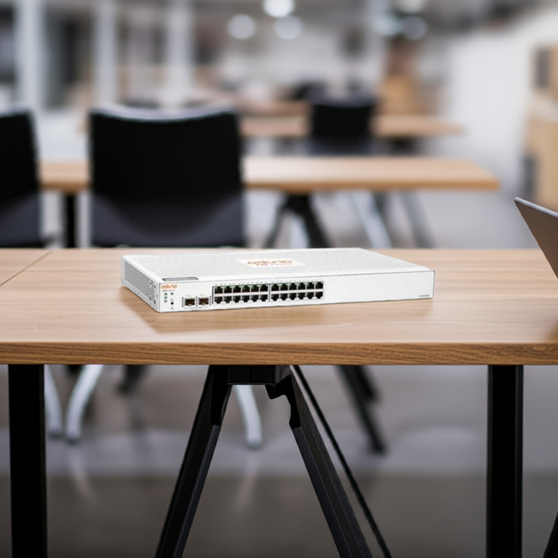 Switch Aruba 1830 com 24 portas Gigabit