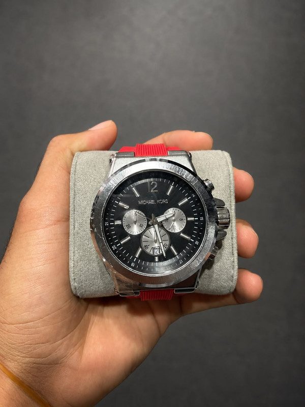 Reloj Michael Kors Deportivo Correa Roja