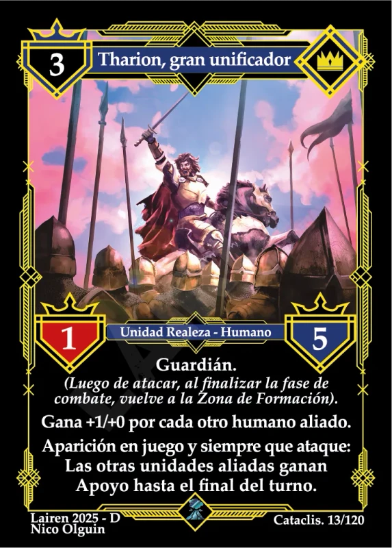 THARION, GRAN UNIFICADOR
