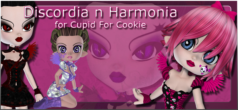 Discordia and Harmonia for Cupid Cookie