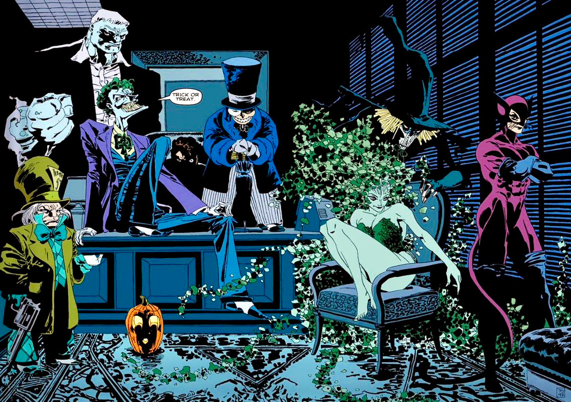 Halloween Batman Villains
