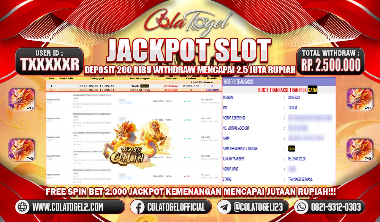 JACKPOT SLOT GACOR!!