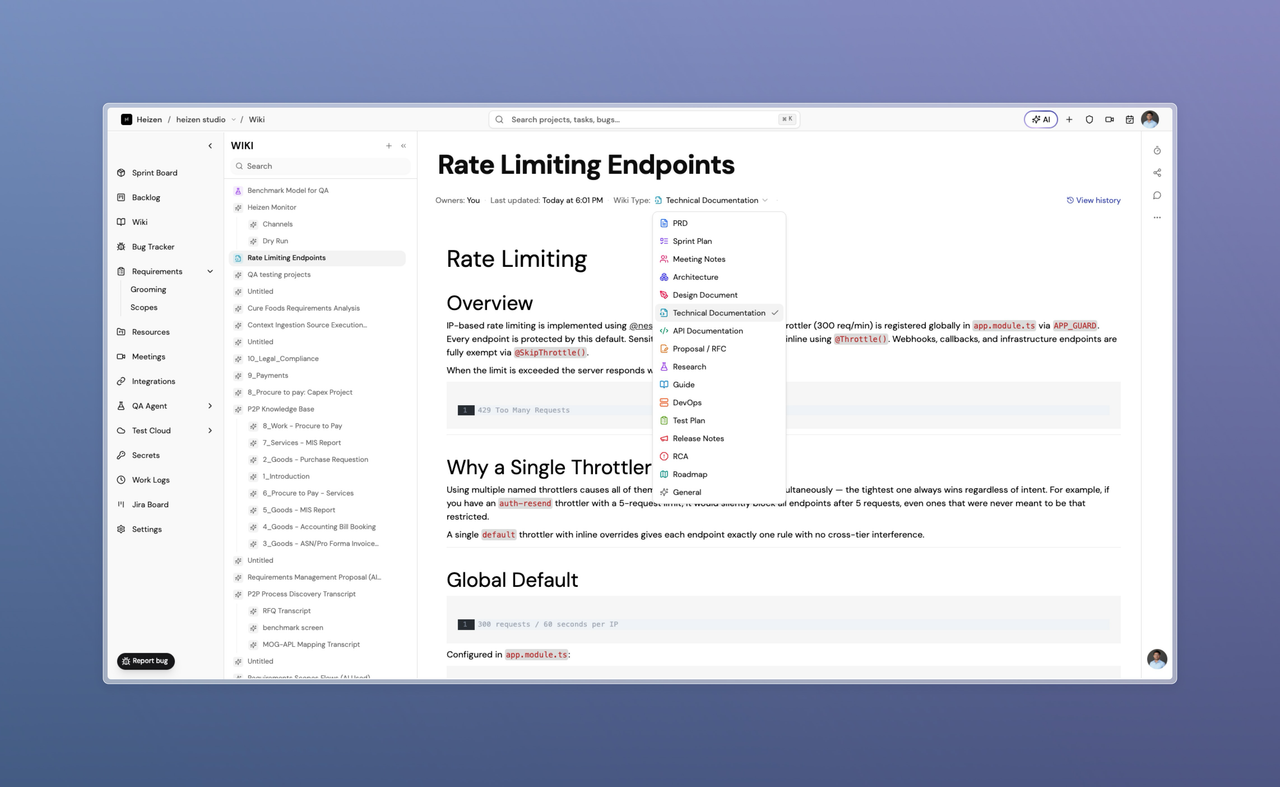 Redesigned project wiki