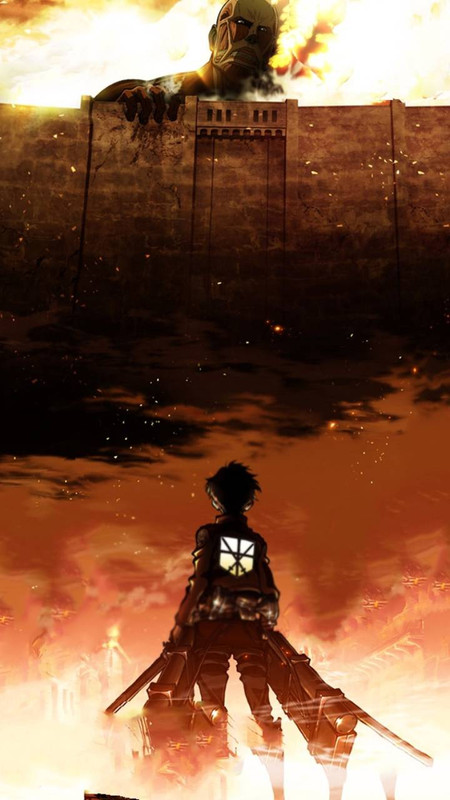 Titan Wall Wallpaper Android Anime Wallpaper