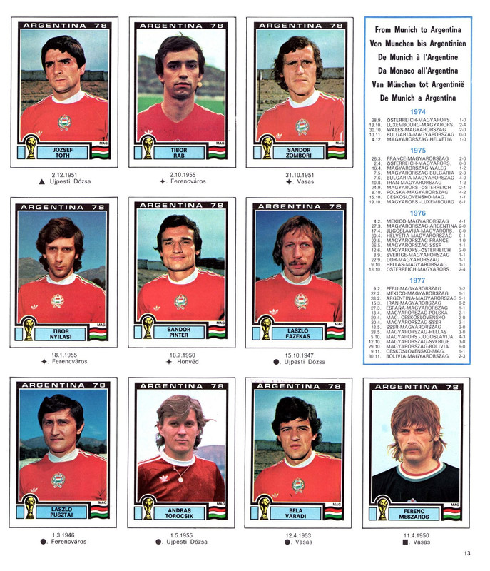 Album FIFA World Cup 1978 Argentina Panini-15