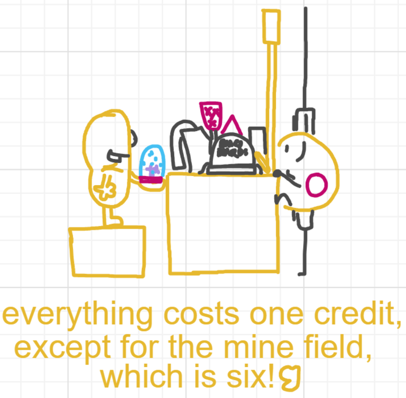 A panel from The Prime Number Few, episode eight of the Board Boards object show by Furretwalk/WalkingFurret.