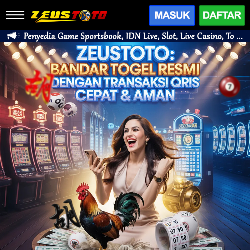 ZEUSTOTO: Bandar Togel Resmi dengan Transaksi QRIS Cepat & Aman image 1