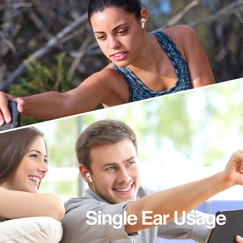 Una persona usando los audífonos SkeiPods E56, mostrando su diseño ergonómico.