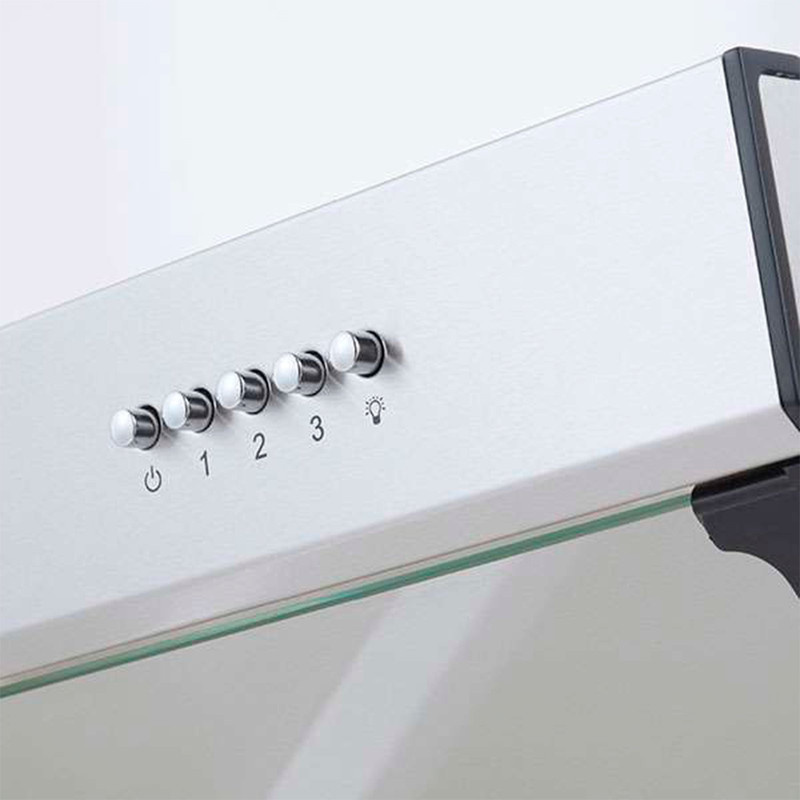 Extractor de grasa de pared Drija Compatto 76 en acero inoxidable.