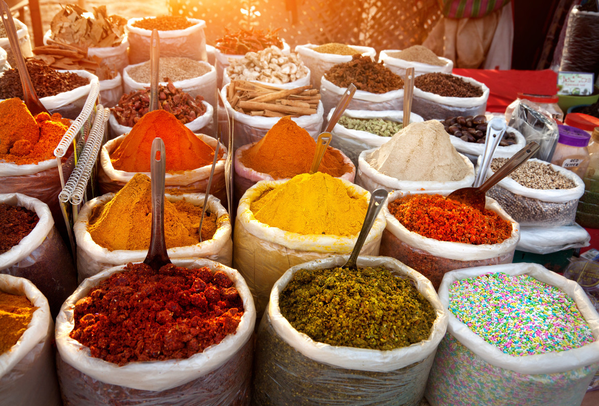 Markt India specerijen